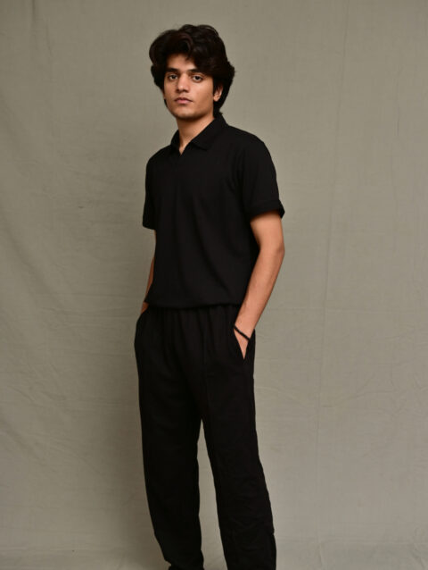 Black Pintuck Trouser 04