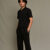 Black Pintuck Trouser 04