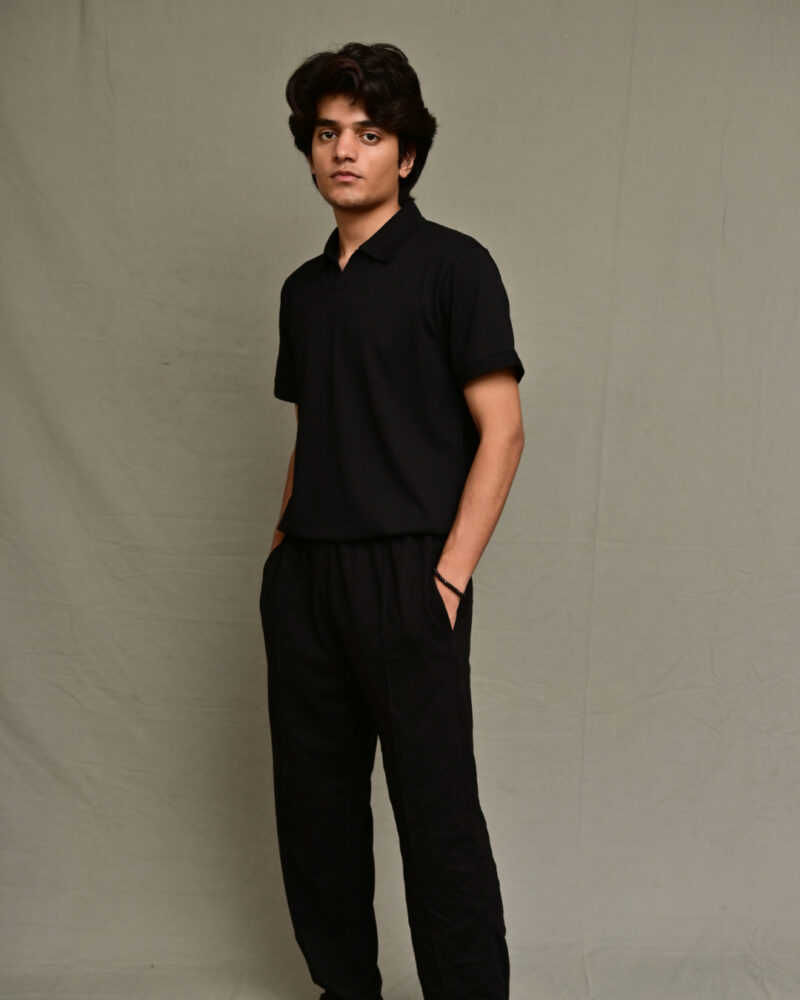 Black Pintuck Trouser 04