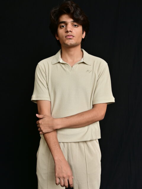 Beige Premium Polo